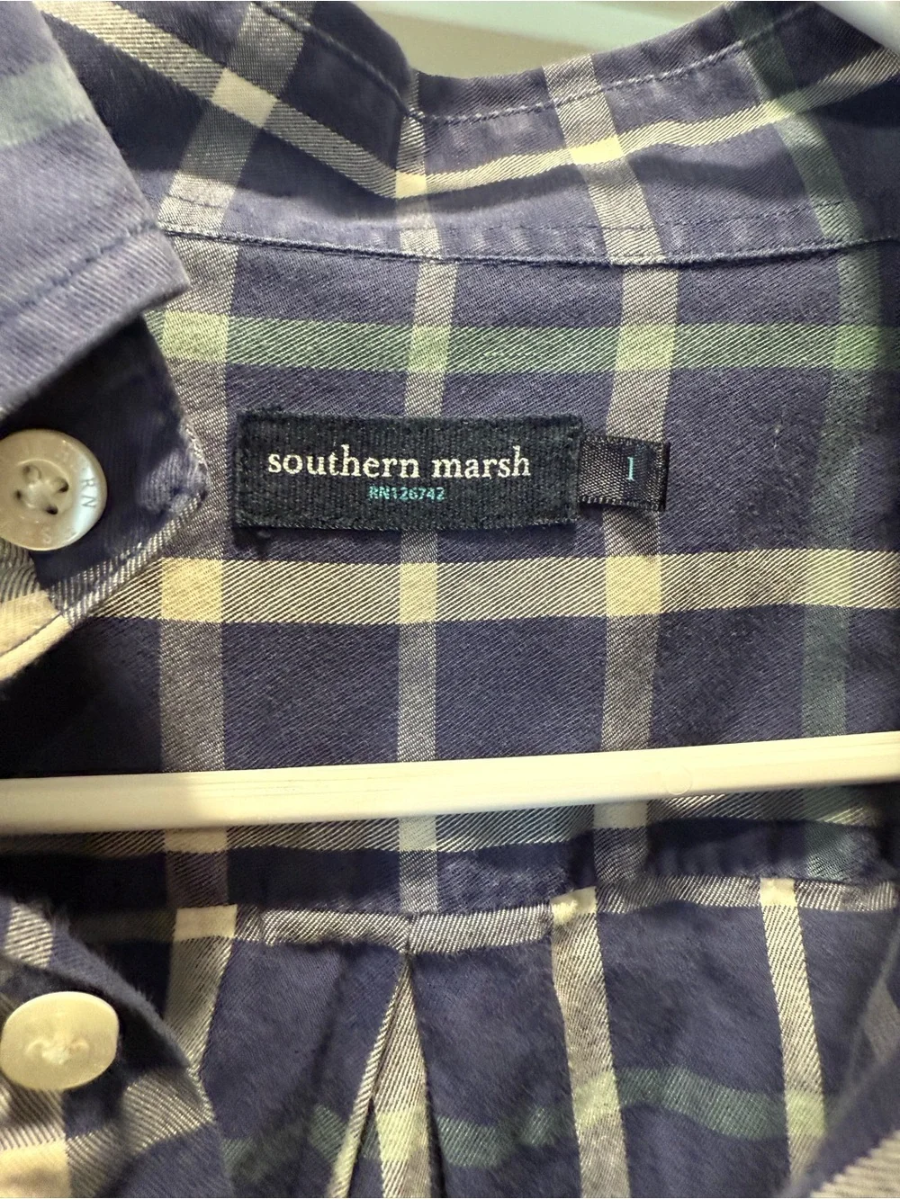 Southern Marsh Plaid Button-Down Shirt